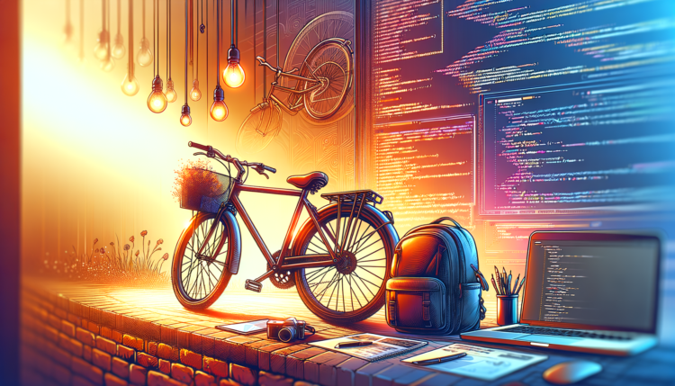 image fore an article about the story fo creating bike.ma which is a classified website for selling and buying bicycles