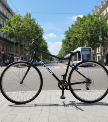 Bicyclette homme/femme B'TWIN Noire novembre 23, 2025
